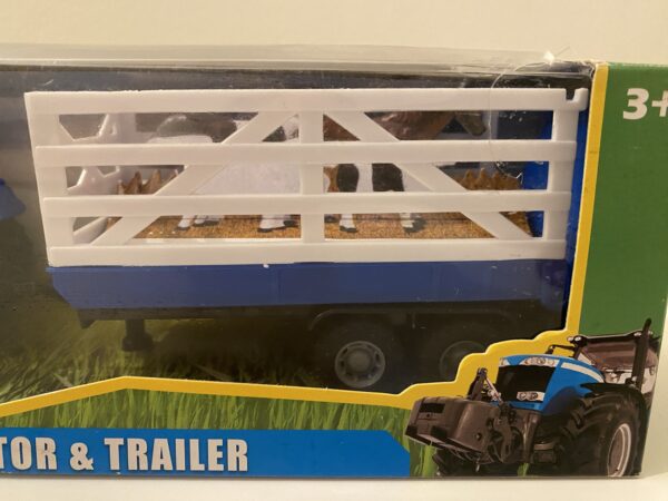 Teamsterz Tractor & Trailer ( Blue ) - Image 6