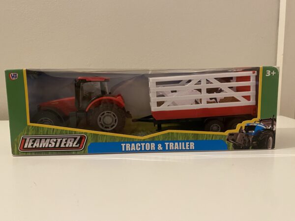 Teamsterz Tractor & Trailer ( Red )