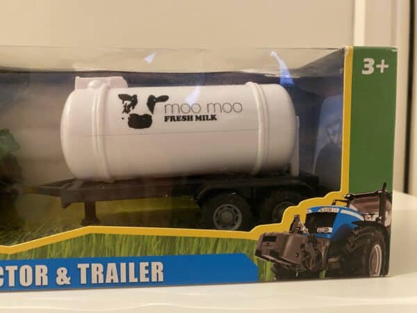 Teamsterz Tractor & Milk Trailer ( Green ) - Image 6