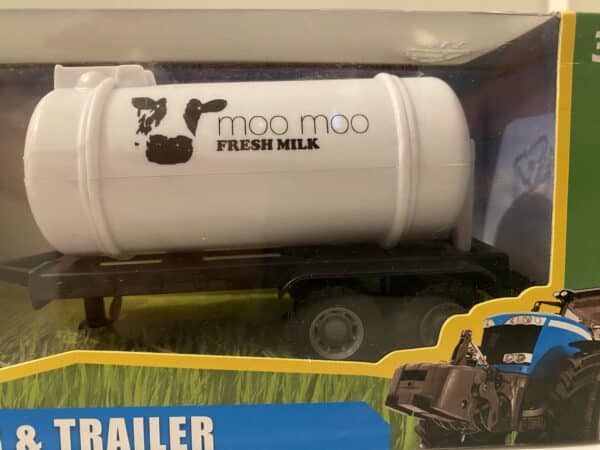 Teamsterz Tractor & Milk Trailer ( Red) - Image 3