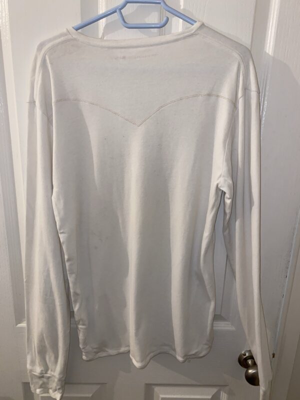 Levi Strauss & Co Men’s White Long Sleeve Top ( used ) - Image 8