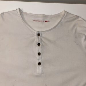 Levi Strauss & Co Men’s White Long Sleeve Top ( used )