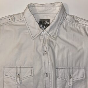 White Urban Spirit Men’s Shirt ( size XL)