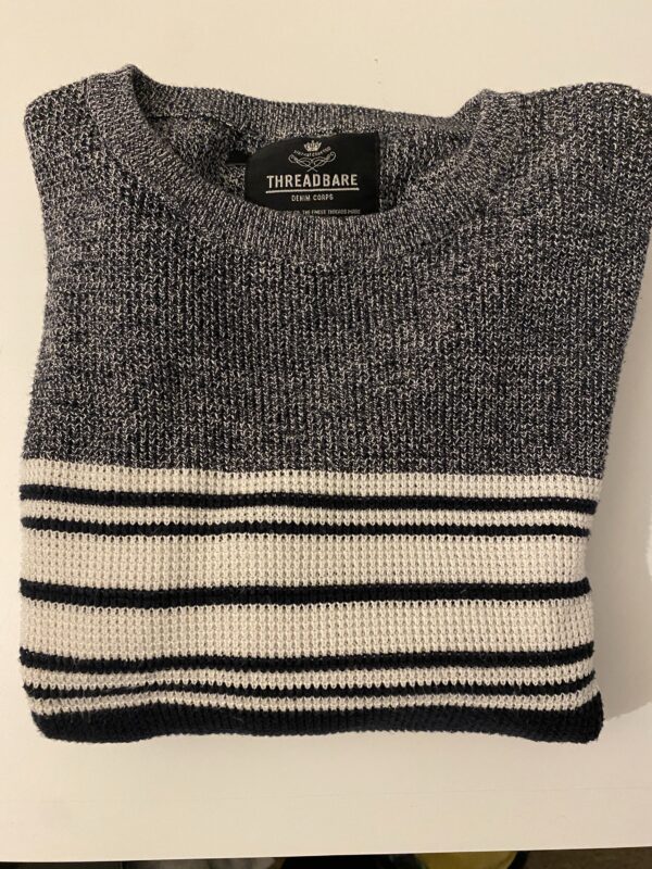 Threadbare Denim Corps Men’s Jumper - Image 3