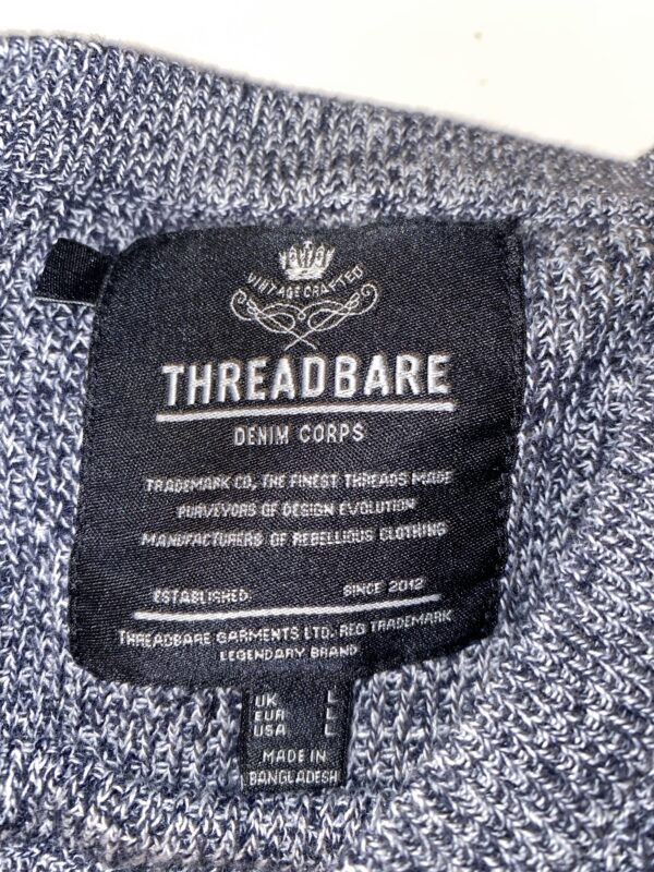 Threadbare Denim Corps Men’s Jumper - Image 4