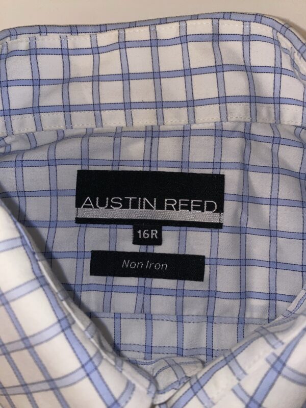 Austin Reed Stripped Shirt ( size 16R ) - Image 4