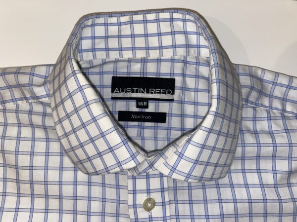 Austin Reed Stripped Shirt ( size 16R ) - Image 5