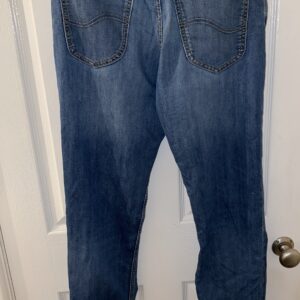 Lee Brooklyn Men Blue Straight Jeans W33 L32