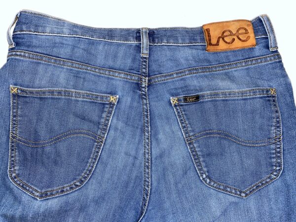 Lee Brooklyn Men Blue Straight Jeans W33 L32 - Image 8