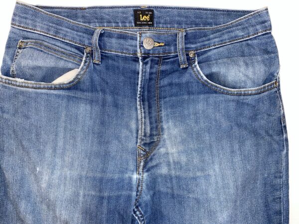 Lee Brooklyn Men Blue Straight Jeans W33 L32 - Image 7