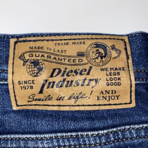 Men’s Diesel Tepphar W32 L32 Blue Slim Carrot Jeans